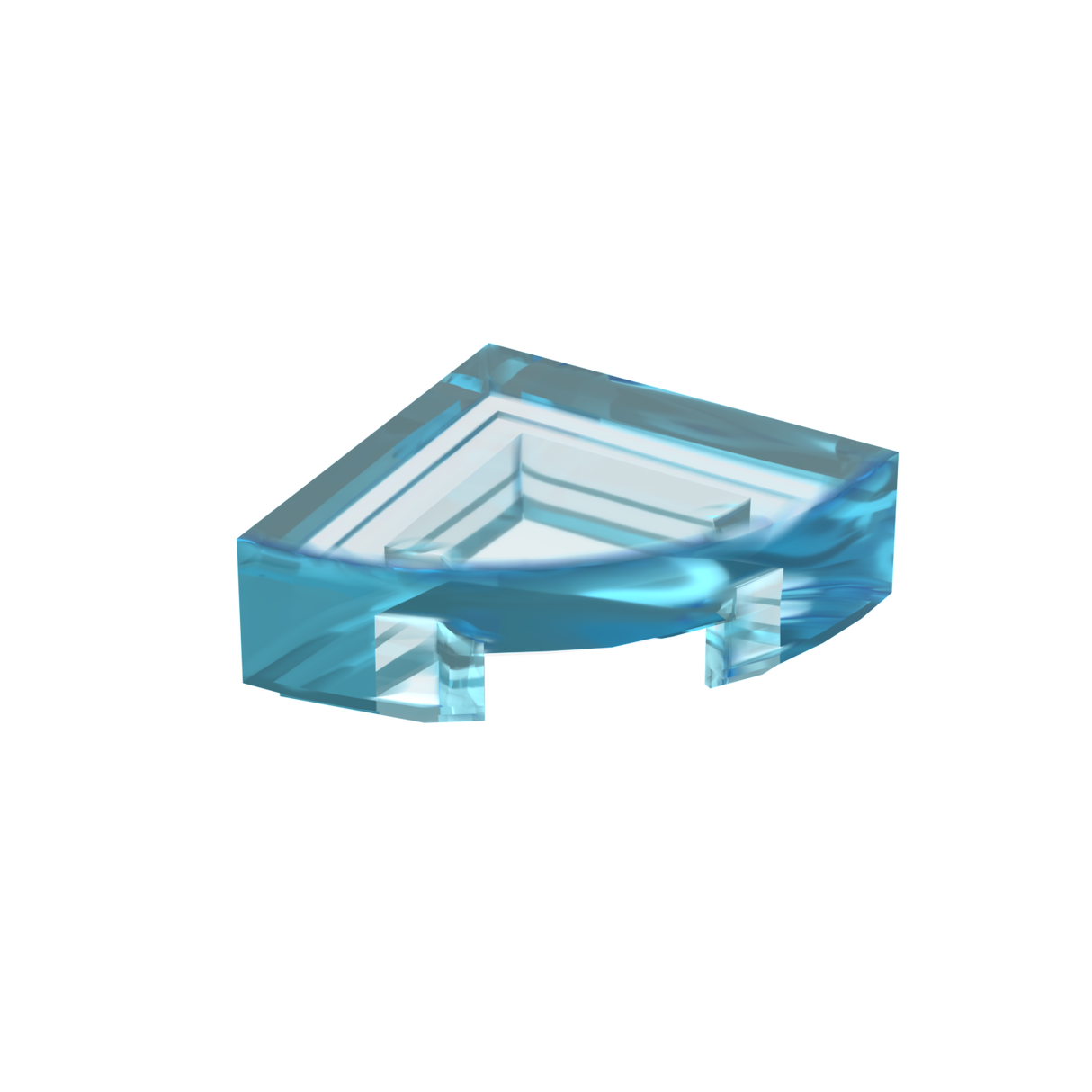 LEGO® 25269 Fliese/Tile 1x1, rund, viertel