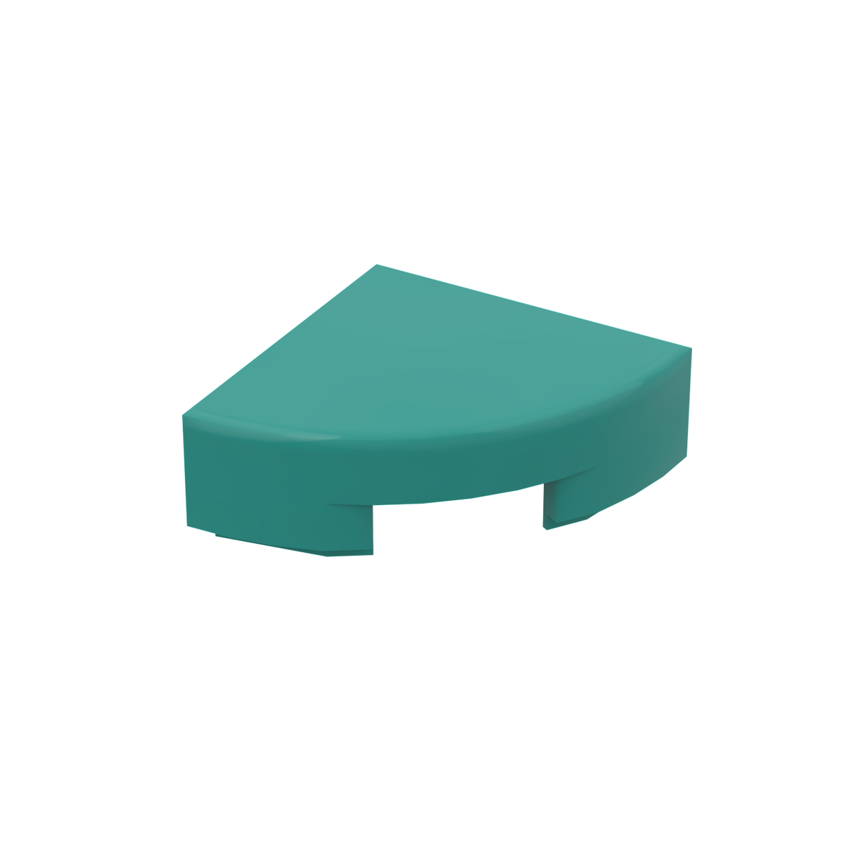 LEGO® 25269 Fliese/Tile 1x1, rund, viertel