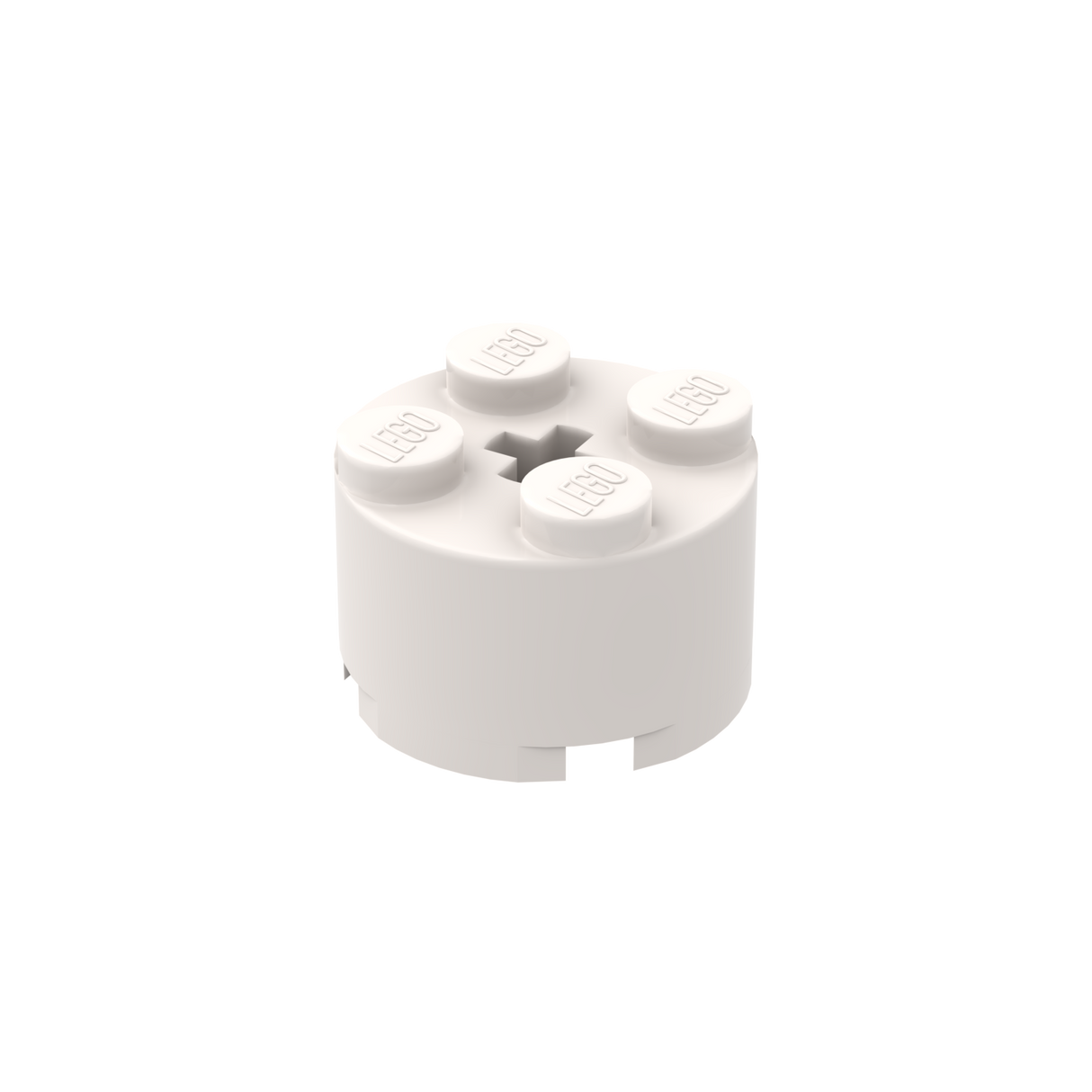 LEGO® 3941 / 6143 / 39223 Stein 2x2 rund mit Achsenloch