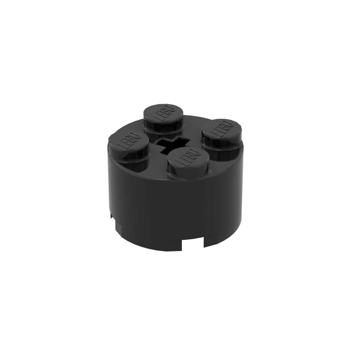 LEGO® 3941 / 6143 / 39223 Stein 2x2 rund mit Achsenloch