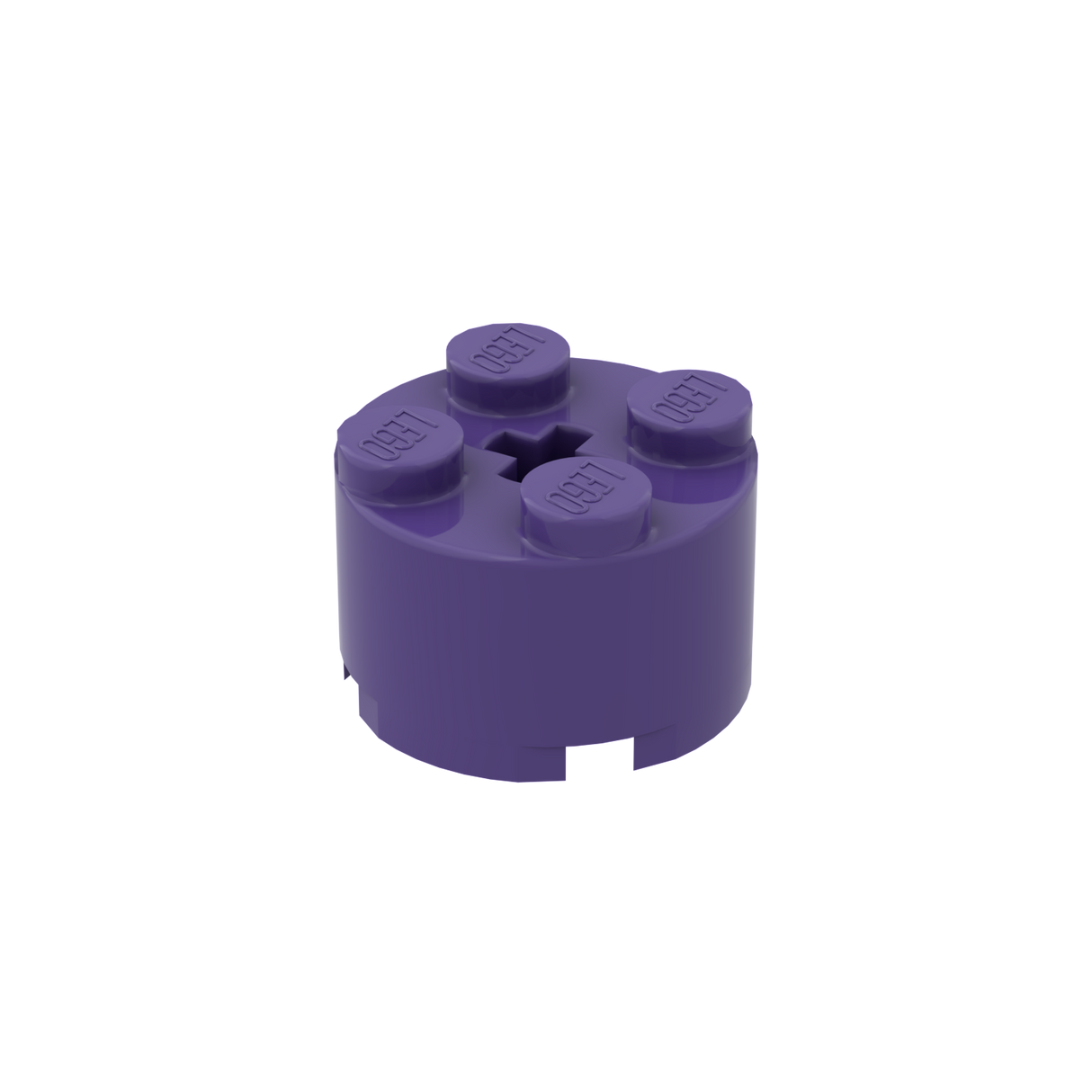 LEGO® 3941 / 6143 / 39223 Stein 2x2 rund mit Achsenloch