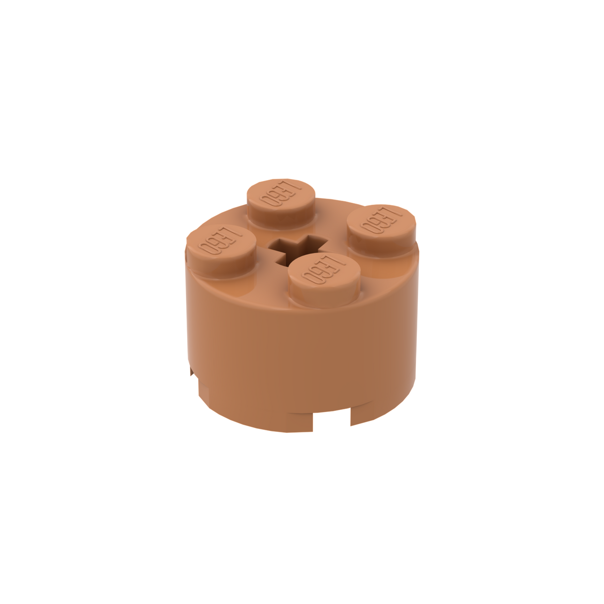 LEGO® 3941 / 6143 / 39223 Stein 2x2 rund mit Achsenloch