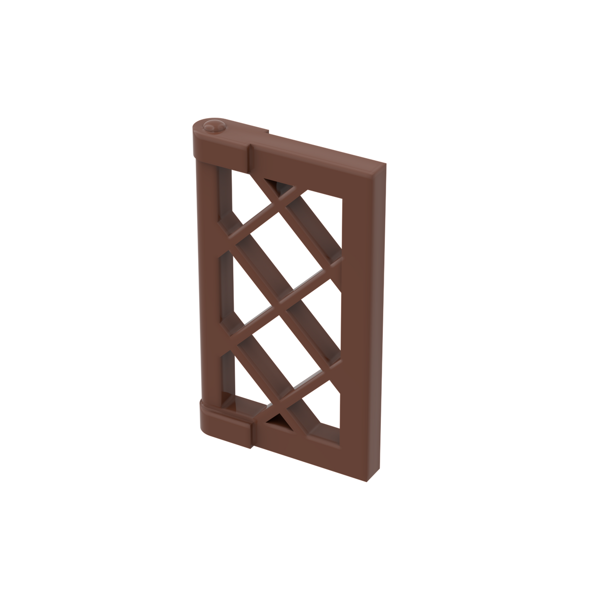 LEGO® 60607 Fensterscheibe 1x2x3 Gitter mit dicken Ecklaschen