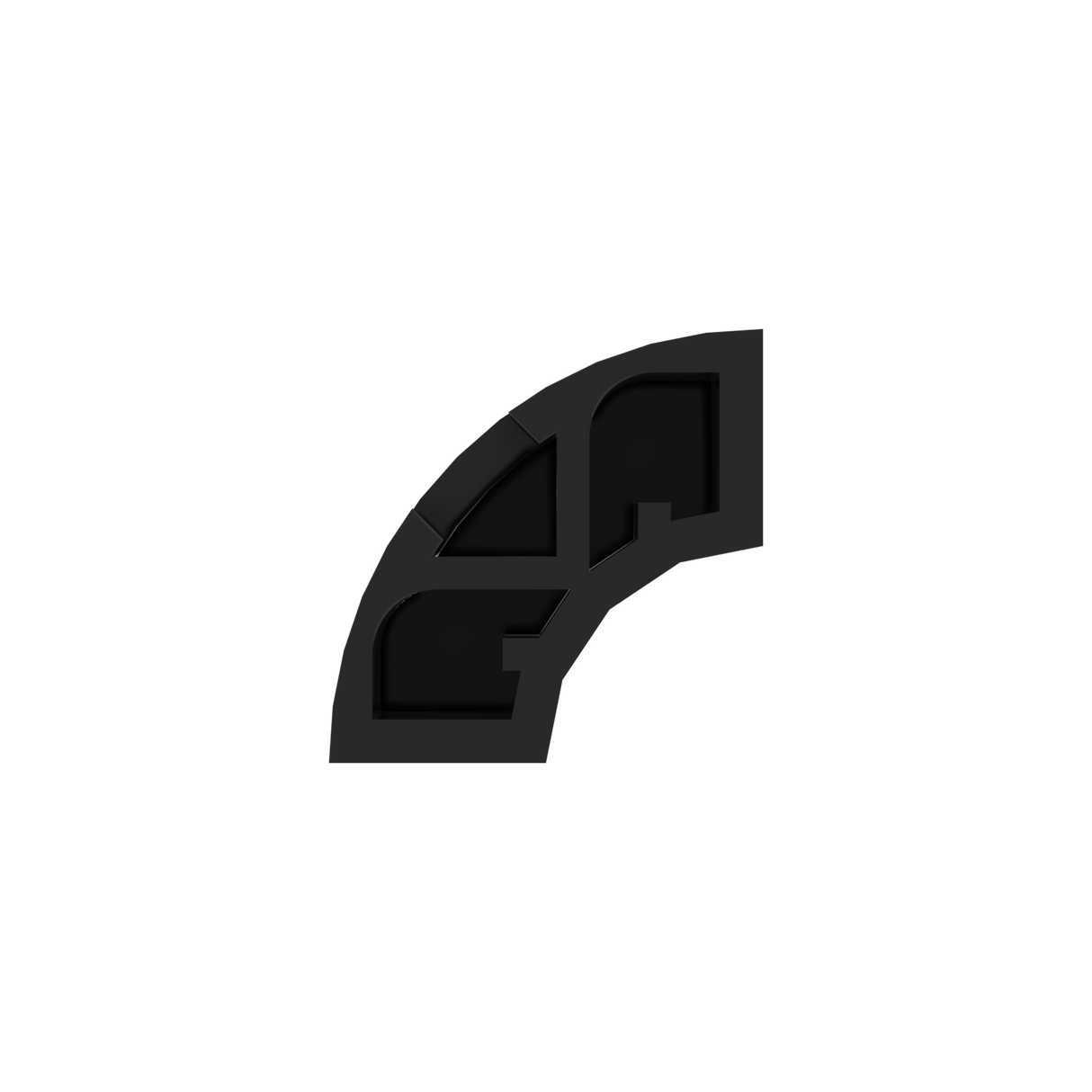 LEGO® 85080 Grundbausteine 2x2 Ecke, rund