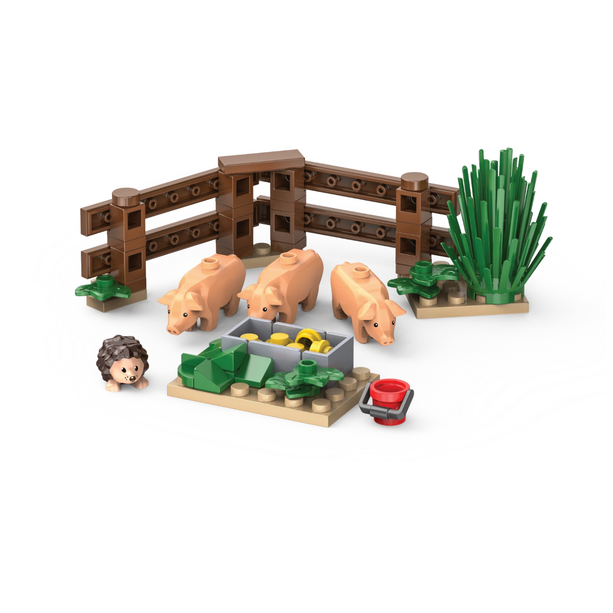 Kiddicraft KC1103 - Schweine im Freiland