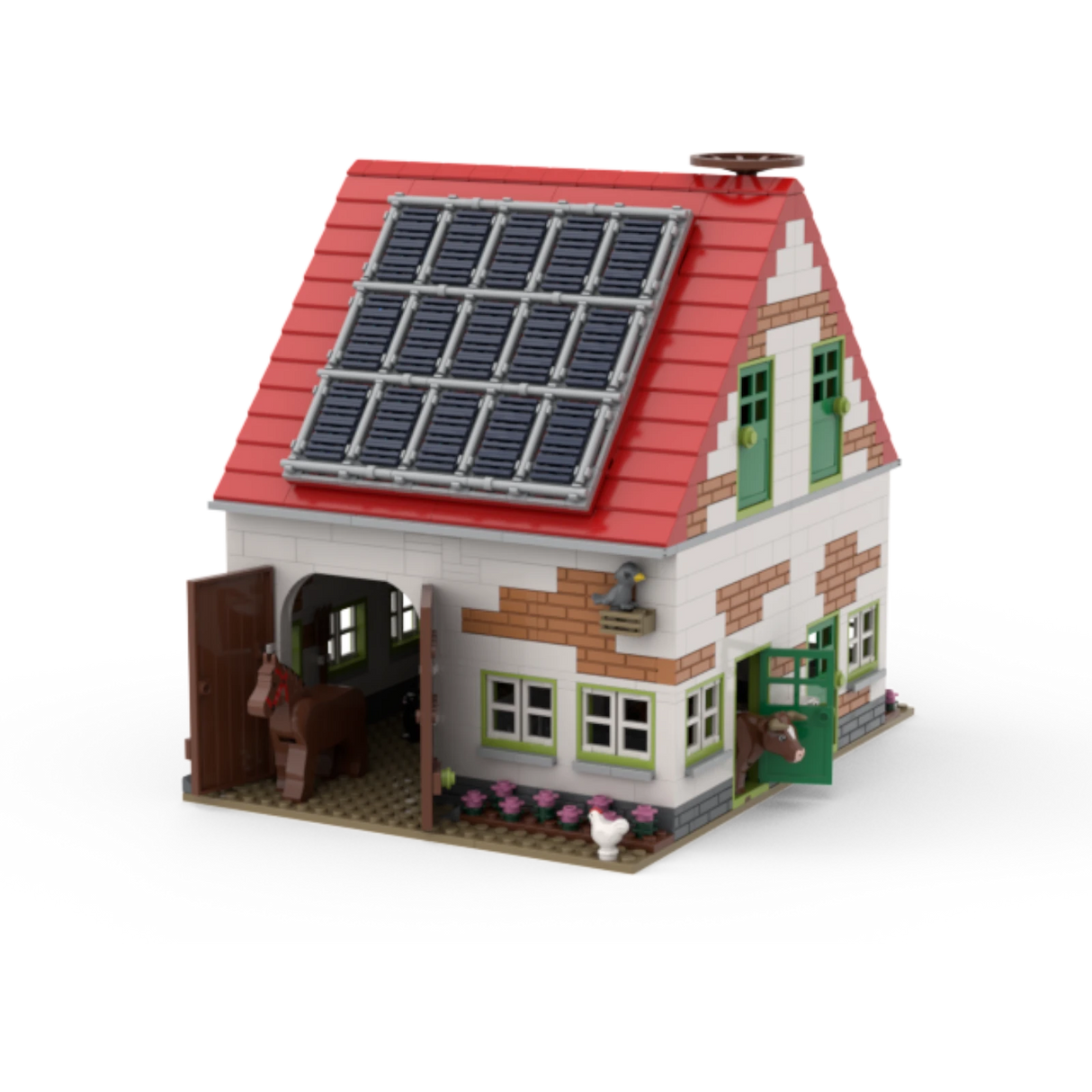 Kiddicraft KC1108 - Bauernhof Stall