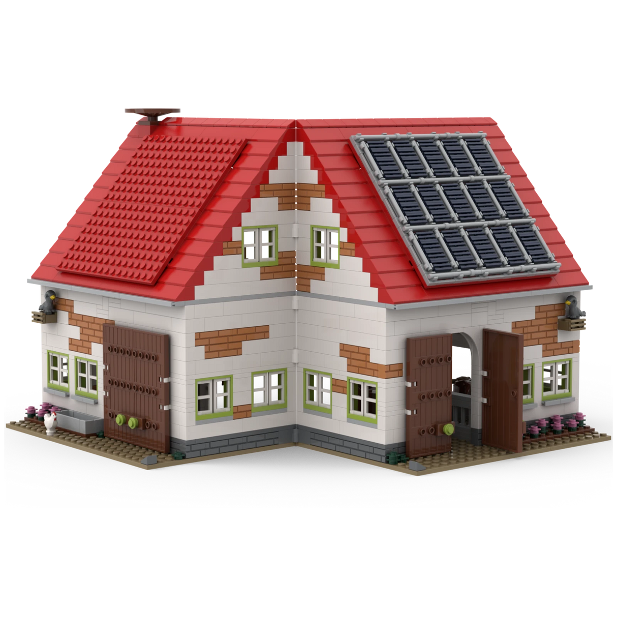 Kiddicraft KC1108 - Bauernhof Stall