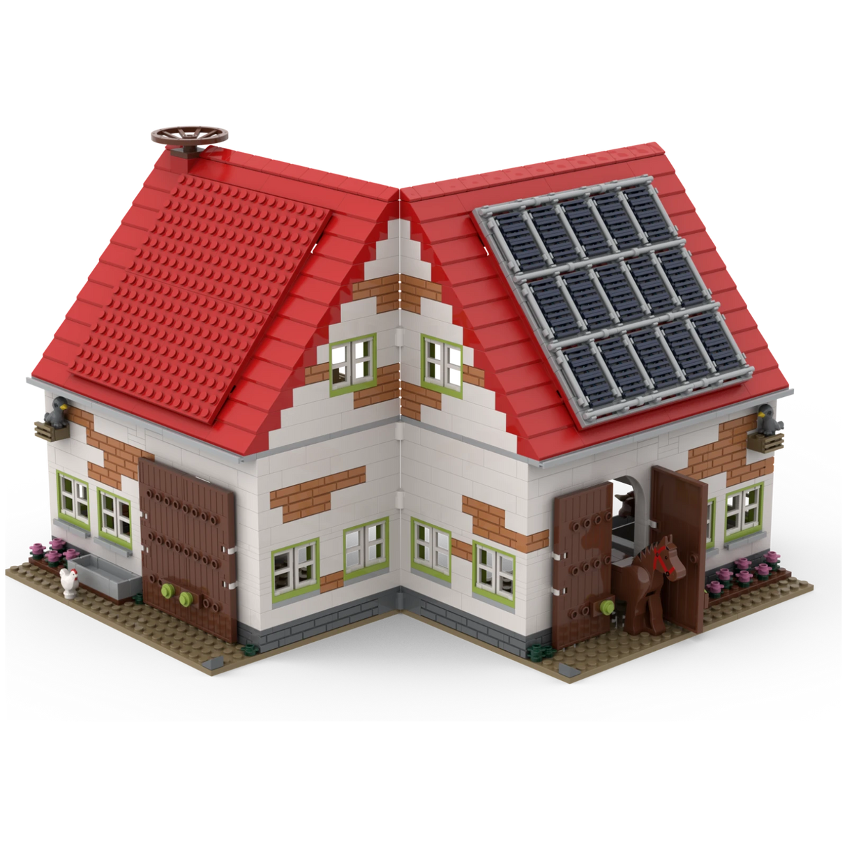 Kiddicraft KC1108 - Bauernhof Stall