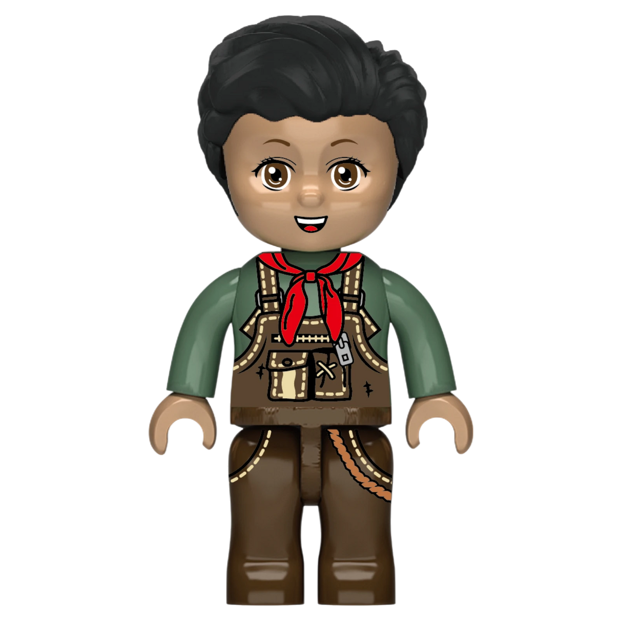 Kiddicraft KC1109 - Kleiner Trecker mit Anhänger