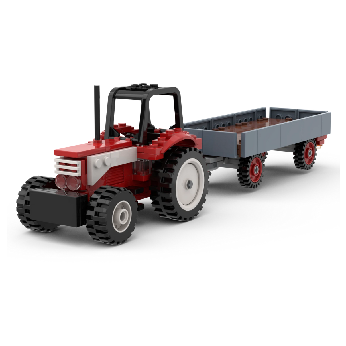 Kiddicraft KC1110 - Großer Schlepper mit Anhänger