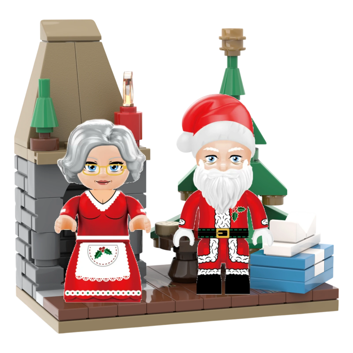 Kiddicraft KC1412 - KIDDIZ Figuren-Pack: Weihnachtsmann