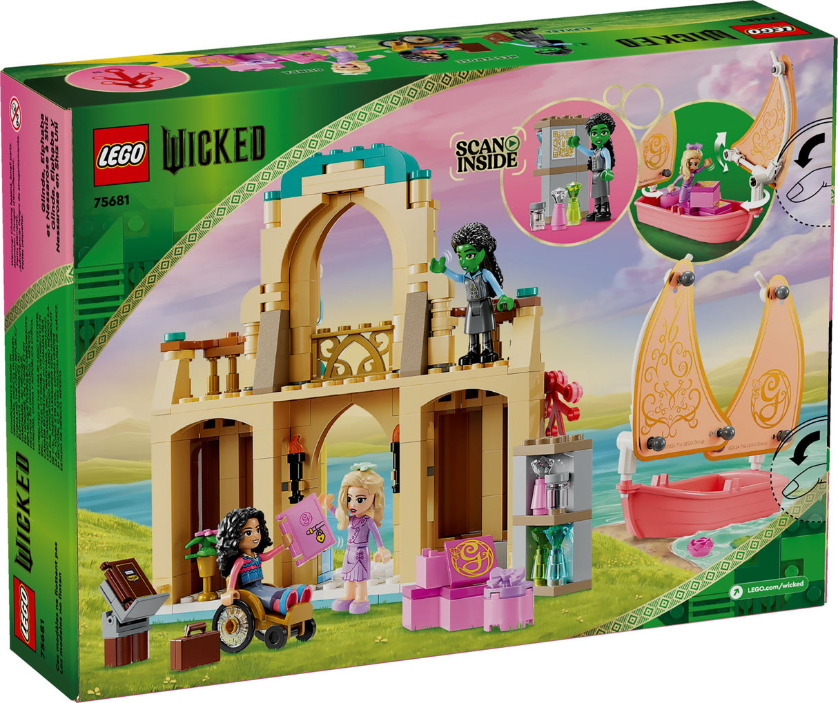 LEGO® Wicked 75681 - Glinda, Elphaba und Nessarose an der Universität Shiz
