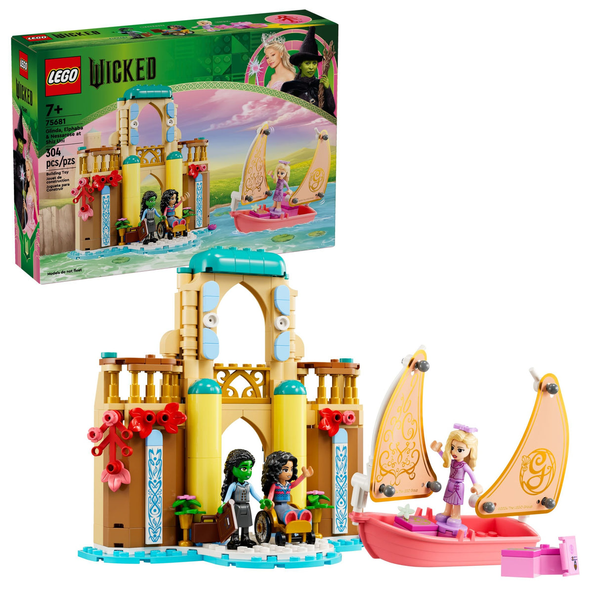 LEGO® Wicked 75681 - Glinda, Elphaba und Nessarose an der Universität Shiz