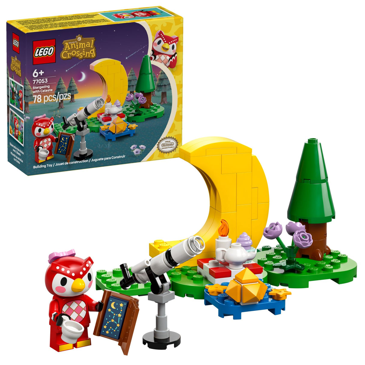 LEGO® Animal Crossing 77053 - Sternbeobachtung mit Eufemia