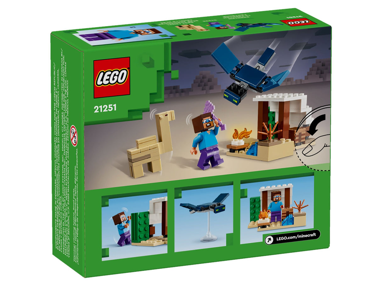 LEGO® Minecraft™ 21251 - Steves Wüstenexpedition