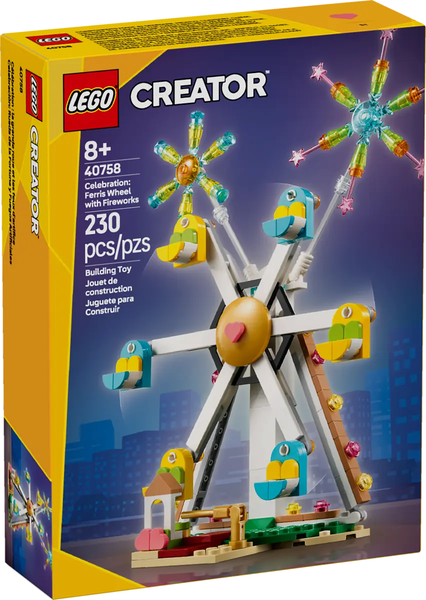 LEGO® Promotional 40758 Große Feier: Riesenrad mit Feuerwerk