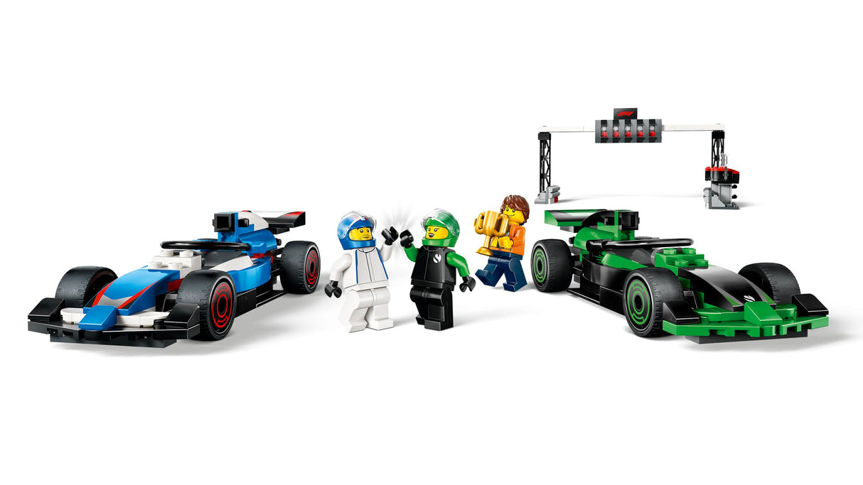 LEGO® City 60474 F1® Startaufstellung mit VCARB & Sauber Rennautos