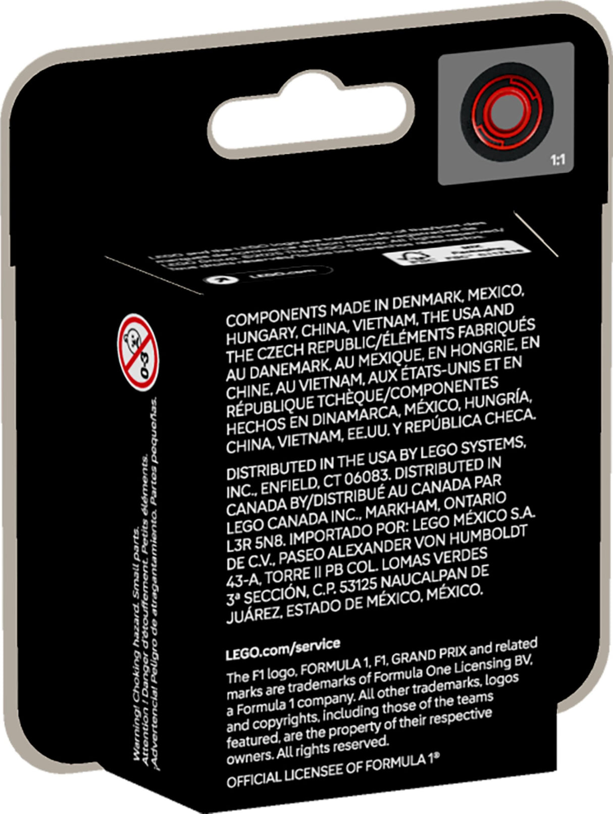 LEGO® Collectable Minifigures 71049 – F1® Rennwagen zum Sammeln