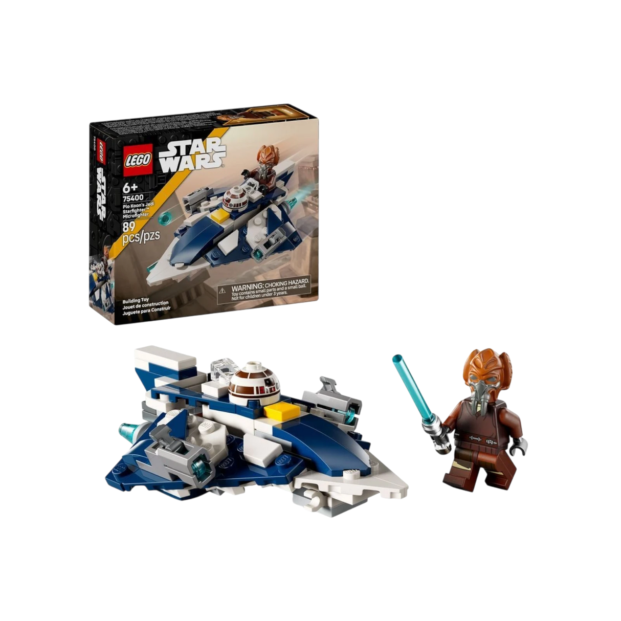 LEGO® Star Wars™ 75400 - Plo Koons Jedi Starfighter™ Microfighter