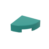 LEGO® 25269 Fliese/Tile 1x1, rund, viertel