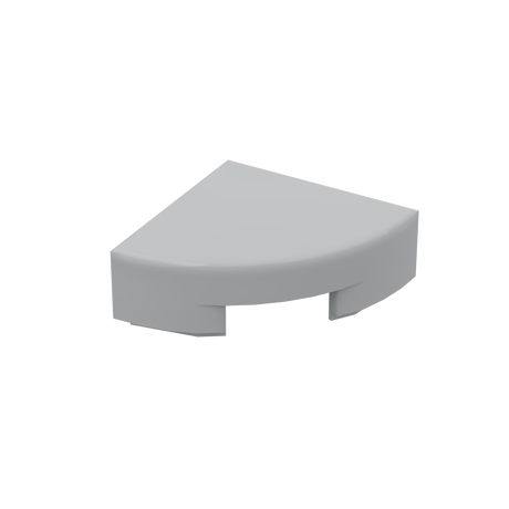 LEGO® 25269 Fliese/Tile 1x1, rund, viertel
