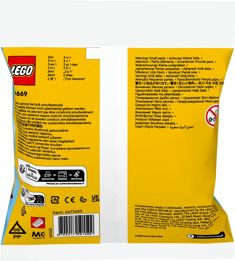LEGO® CREATOR 30669 Legendärer roter Flieger