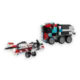 LEGO® CREATOR 31146 3-in-1 Tieflader mit Hubschrauber