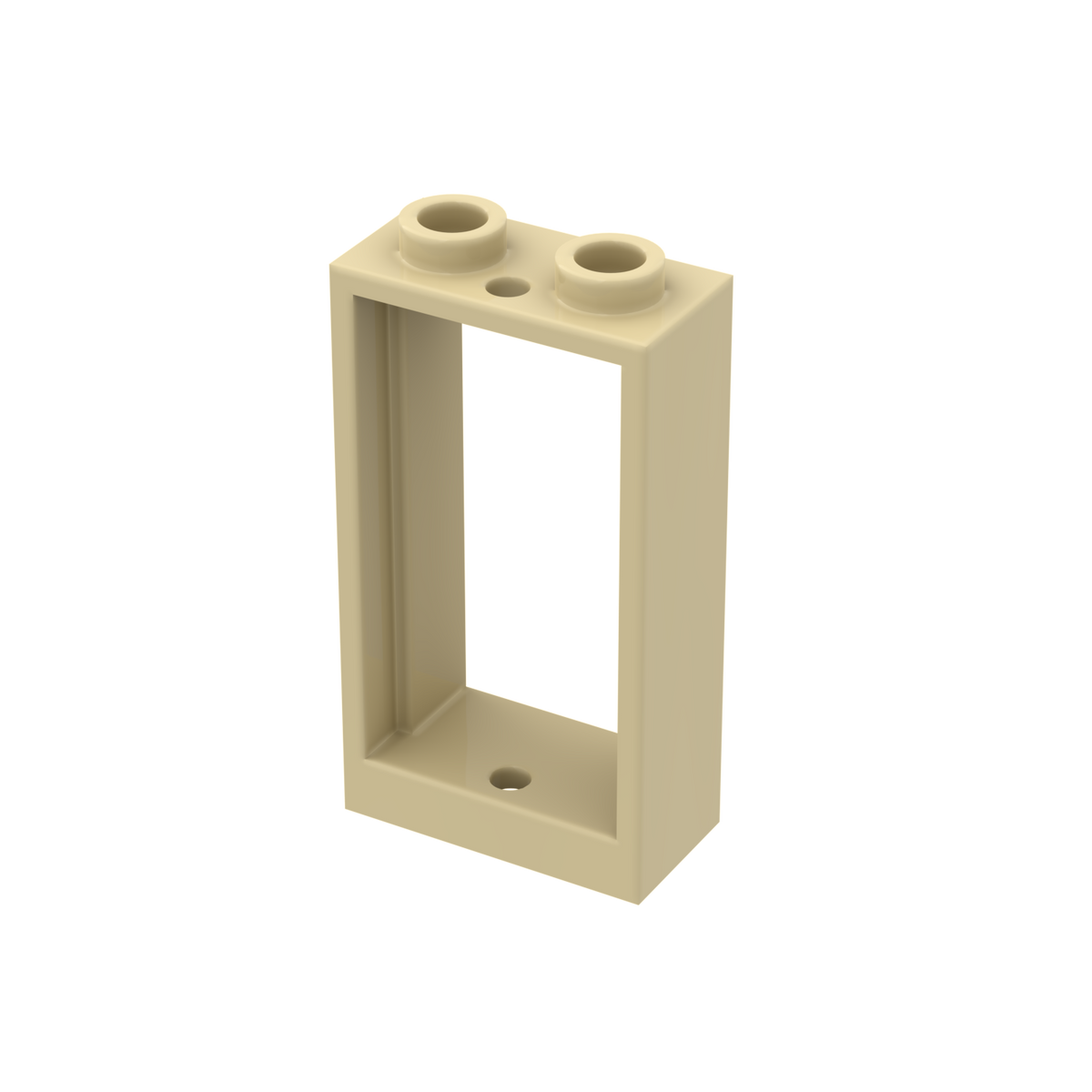 60593 LEGO® 60593 Fenster 1x2x3 flache Front | Hoher Rahmen | Steinekönig