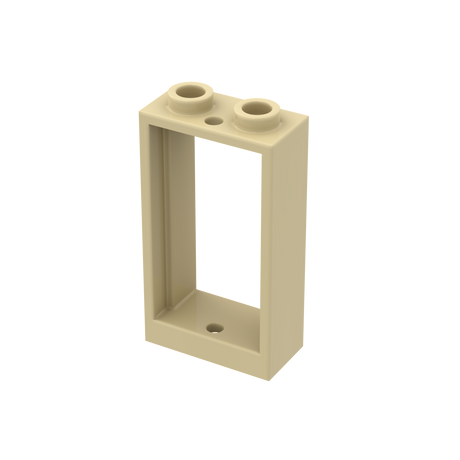 LEGO® 60593 Fenster 1x2x3 Flache Vorderseite