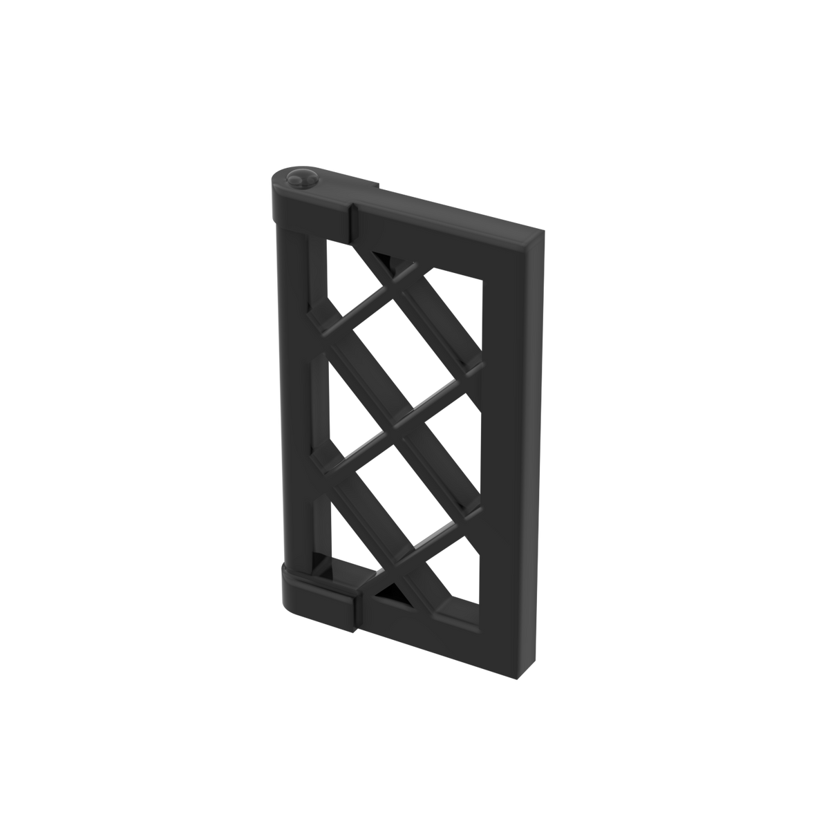 LEGO® 60607 Fensterscheibe 1x2x3 Gitter mit dicken Ecklaschen