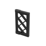 LEGO® 60607 Fensterscheibe 1x2x3 Gitter mit dicken Ecklaschen