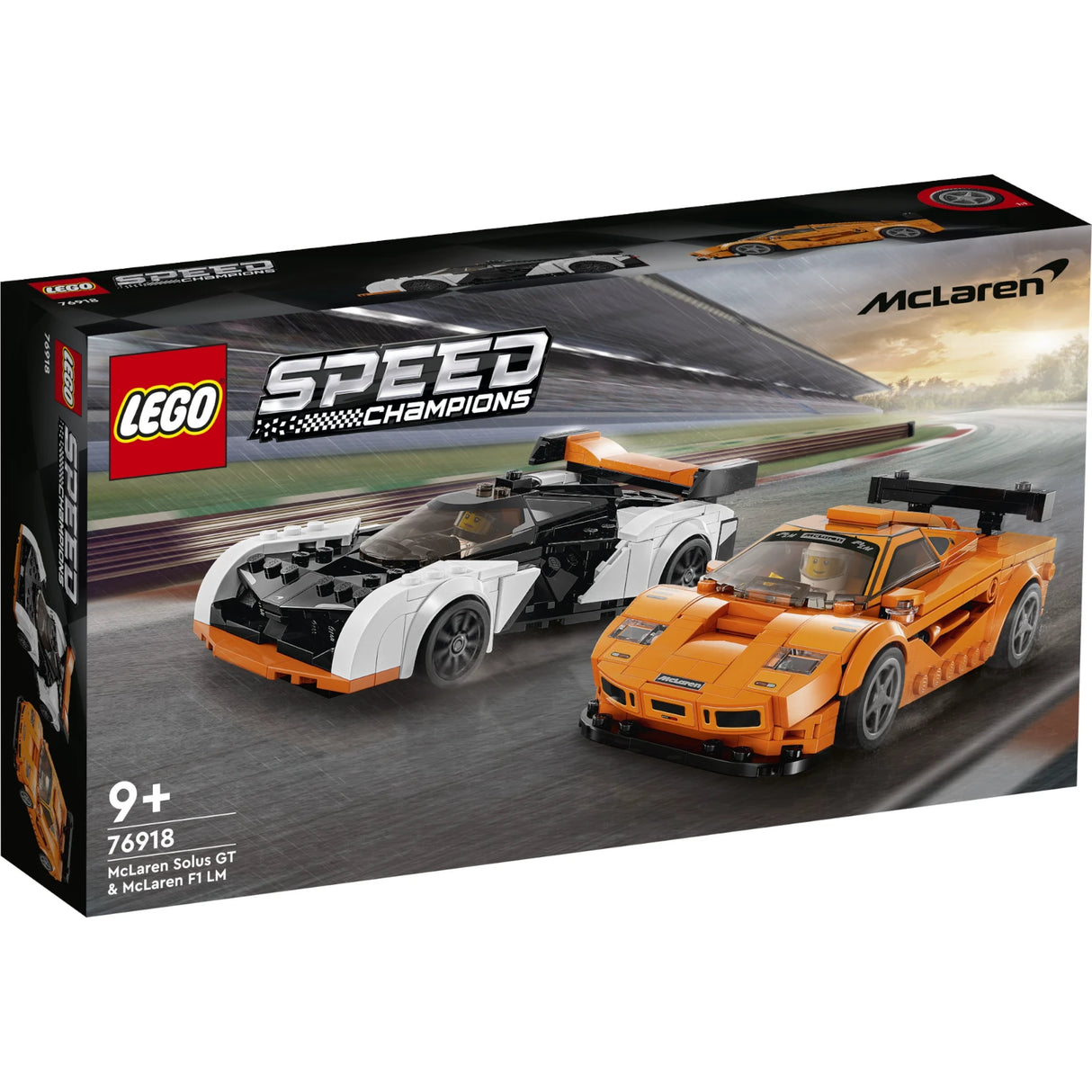 LEGO® Speed Champions 76918 - McLaren Solus GT & McLaren F1 LM