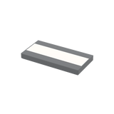 LEGO® 87079pb0821 Fliese 2x4 mit weißem Streifen