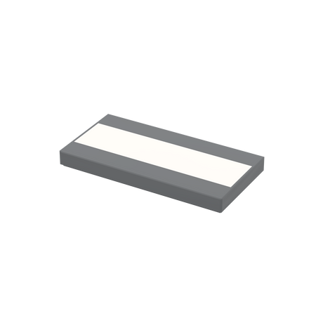LEGO® 87079pb0821 Fliese 2x4 mit weißem Streifen