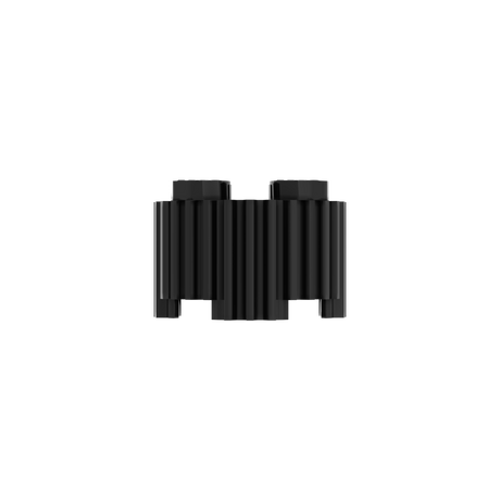 LEGO® 92947 Baustein 2x2, rund, mit Achsloch und Gitter / geriffeltem Profil