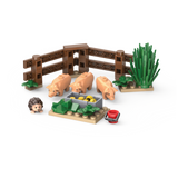 Kiddicraft KC1103 - Schweine im Freiland