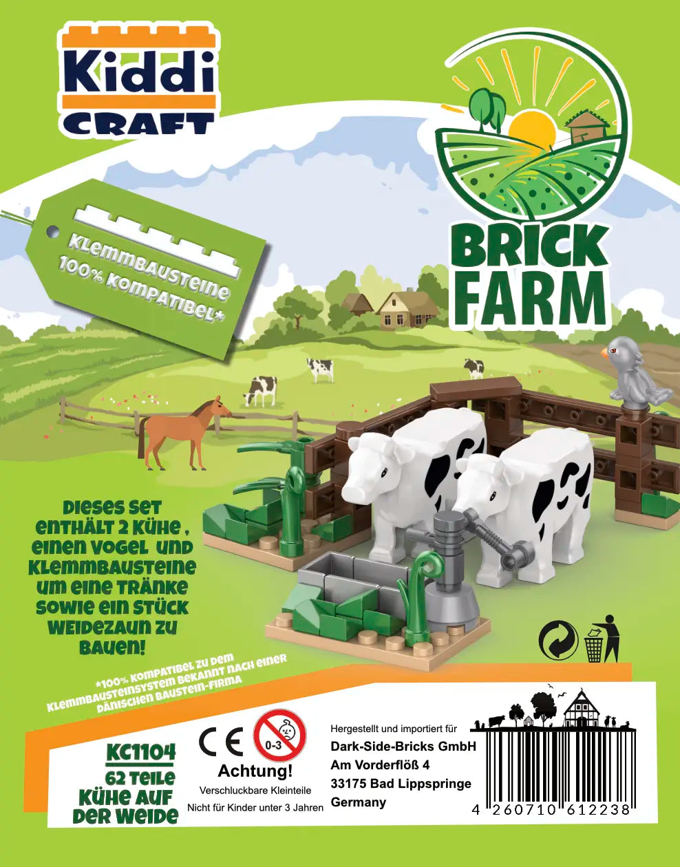 Kiddicraft KC1104 - Kühe auf der Weide