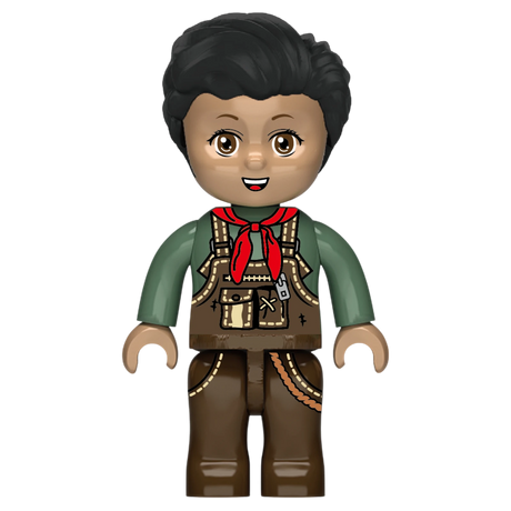 Kiddicraft KC1109 - Kleiner Trecker mit Anhänger