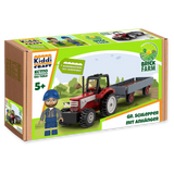 Kiddicraft KC1110 - Großer Schlepper mit Anhänger