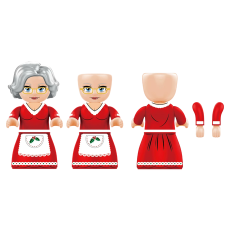 Kiddicraft KC1412 - KIDDIZ Figuren-Pack: Weihnachtsmann