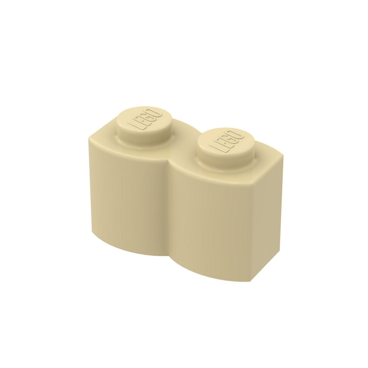 LEGO® 30136 Stein 1x2, gewölbtes Profil