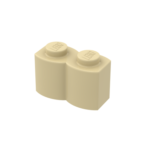 LEGO® 30136 Stein 1x2, gewölbtes Profil