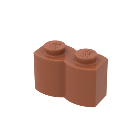 LEGO® 30136 Stein 1x2, gewölbtes Profil