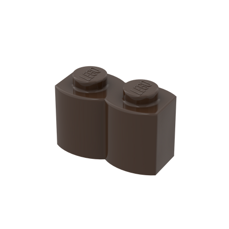 LEGO® 30136 Stein 1x2, gewölbtes Profil