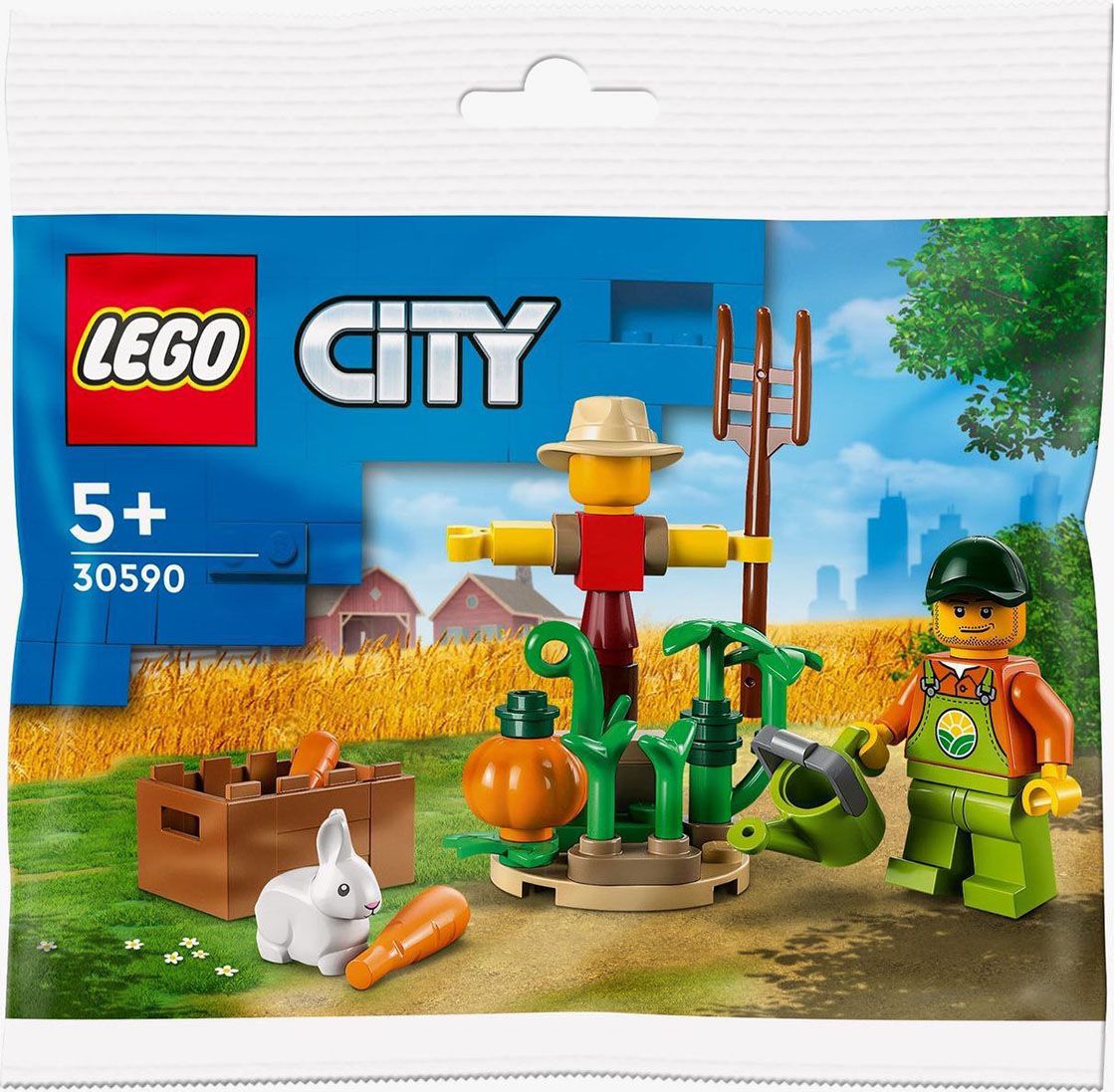 LEGO® City 30590 Bauernhofgarten mit Vogelscheuche
