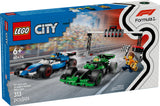 LEGO® City 60474 F1® Startaufstellung mit VCARB & Sauber Rennautos