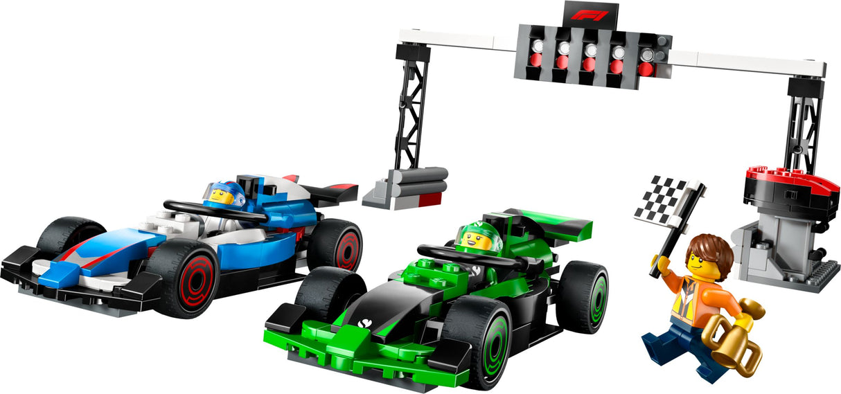 LEGO® City 60474 F1® Startaufstellung mit VCARB & Sauber Rennautos