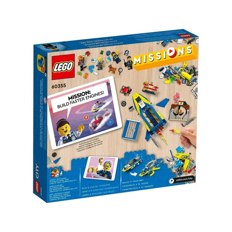 LEGO® City Missions 60355 Detektivmissionen der Wasserpolizei