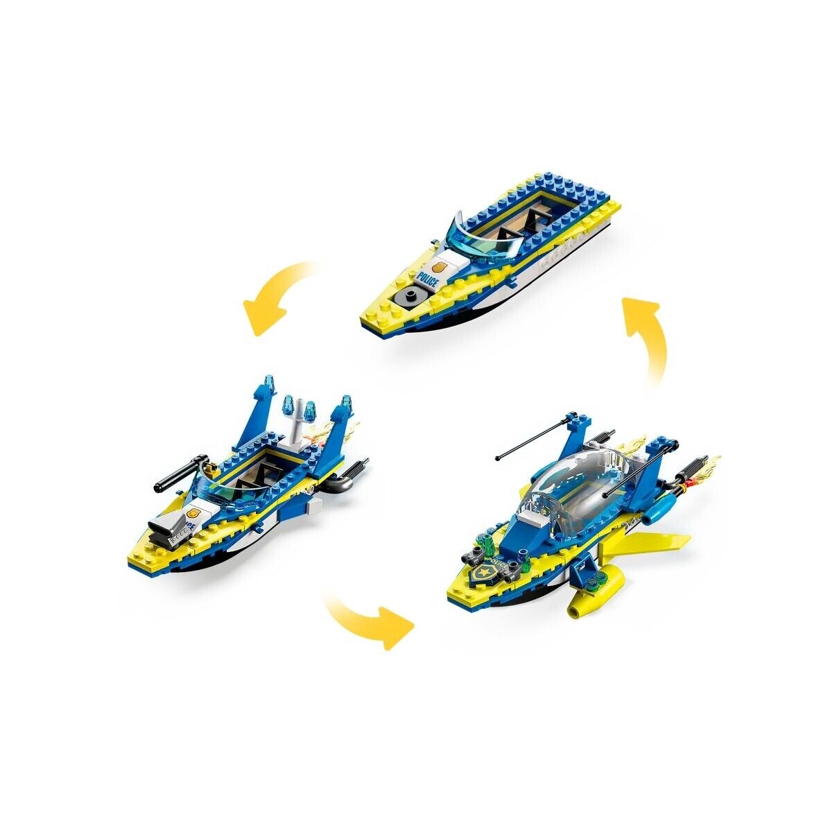 LEGO® City Missions 60355 Detektivmissionen der Wasserpolizei