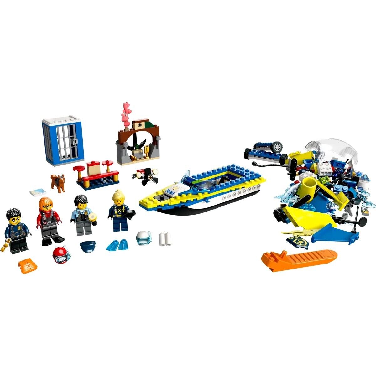 LEGO® City Missions 60355 Detektivmissionen der Wasserpolizei